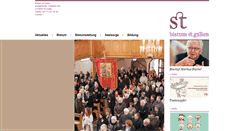 Desktop Screenshot of bistum-stgallen.ch